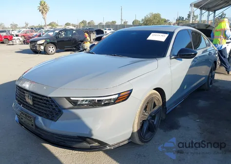 2024 Honda Accord Hybrid Sport-L из США, поврежденный, VIN 1HGCY2F75RA063075